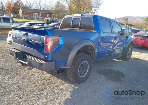 2013 Ford F-150 Svt Raptor из США, поврежденный, VIN 1FTFW1R68DFC85703